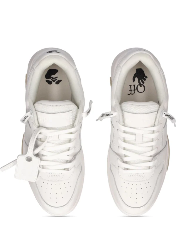 OFF-WHITE OUT OF OFFICE “OOO” CALF LEATHER WHITE - imagine 2