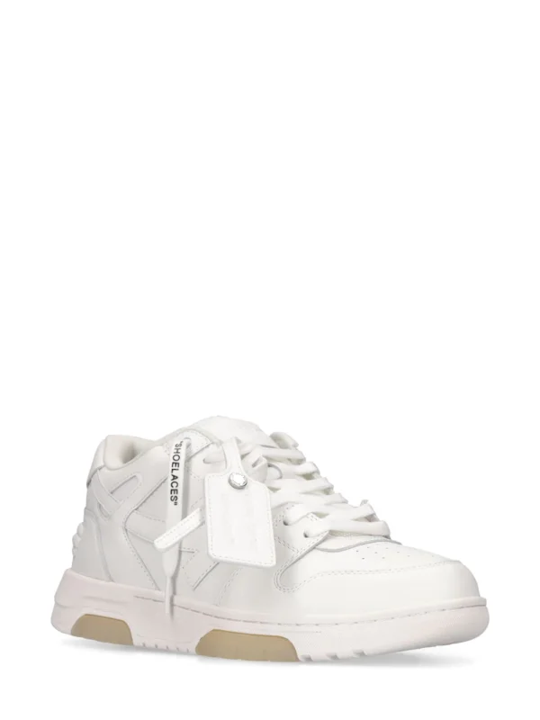 OFF-WHITE OUT OF OFFICE “OOO” CALF LEATHER WHITE - imagine 6
