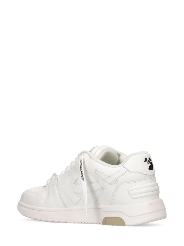 OFF-WHITE OUT OF OFFICE “OOO” CALF LEATHER WHITE - imagine 3