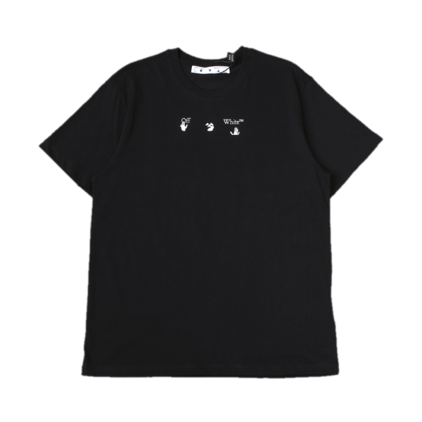 T-SHIRT OFF – NERO/BIANCO 1 - imagine 2