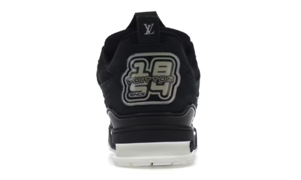 Skate Sneaker Black White - imagine 4