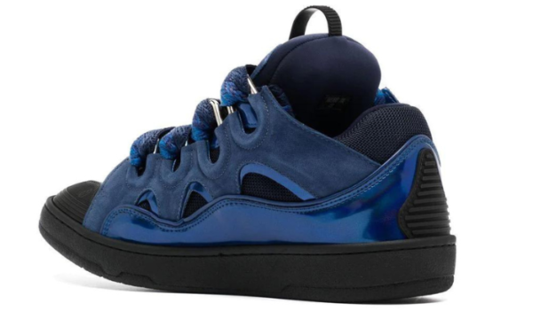 Curb rhinestone-embellished Blue - imagine 3
