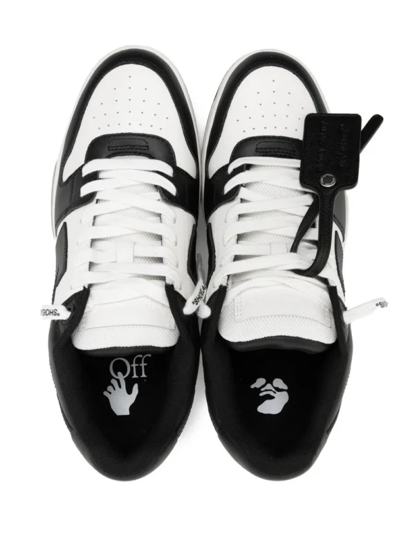 OFF-WHITE OUT OF OFFICE “OOO” CALF LEATHER BLACK - imagine 3