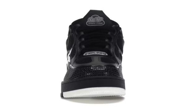 Skate Sneaker Black White - imagine 2