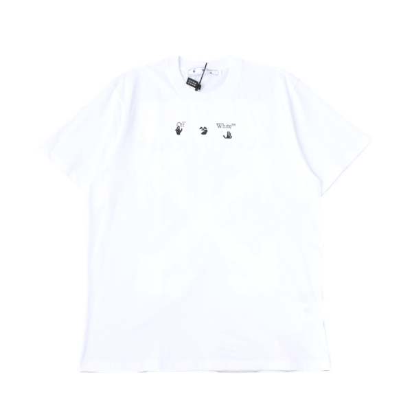 T-SHIRT OFF – NERO/BIANCO 1 - imagine 4
