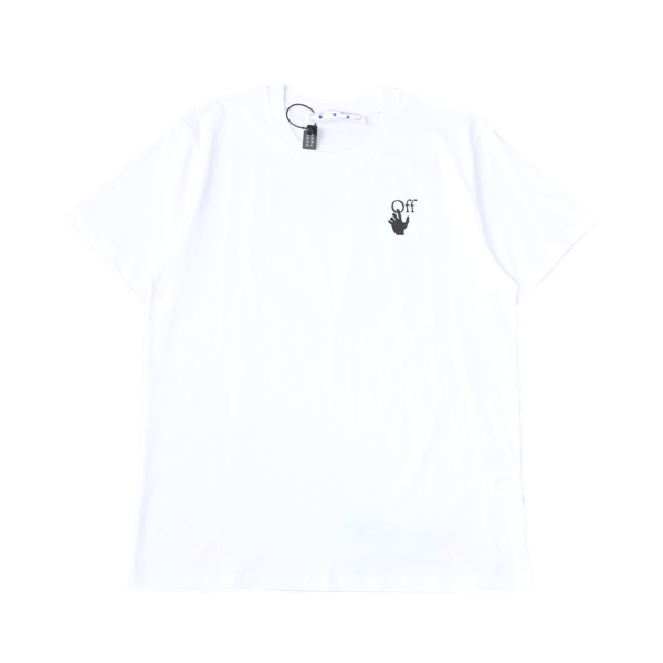 T-SHIRT OFF – NERO/BIANCO 2 - imagine 3