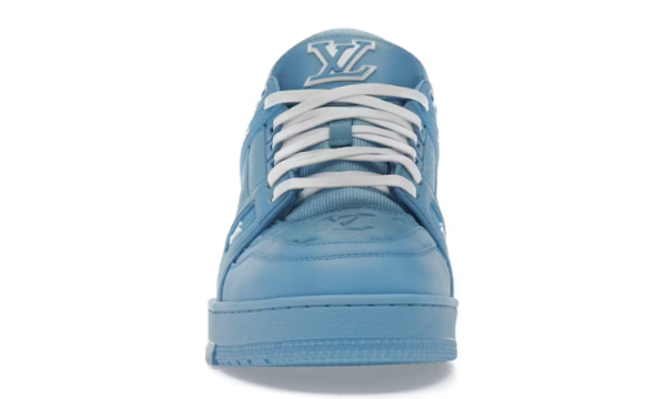 Blue Embossed Monogram - imagine 3
