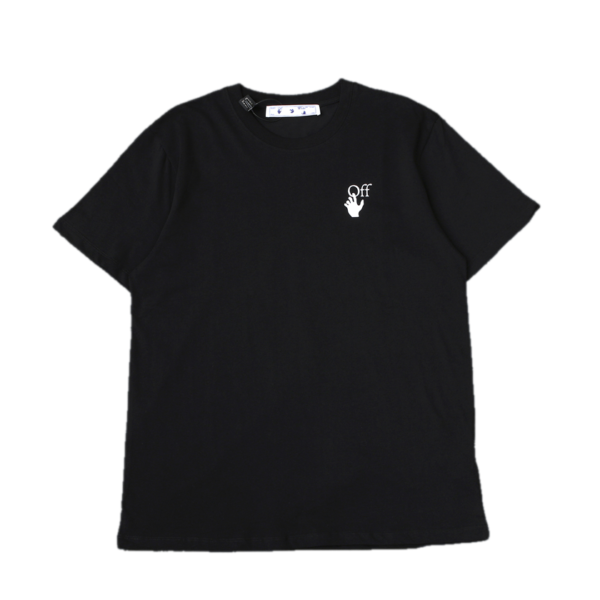 T-SHIRT OFF – NERO/BIANCO 2 - imagine 2
