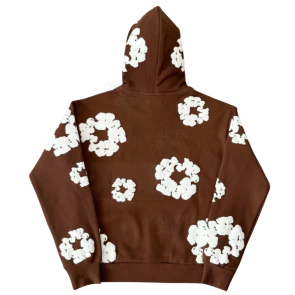 DENIM TEARS – Hoodie Brown - imagine 2