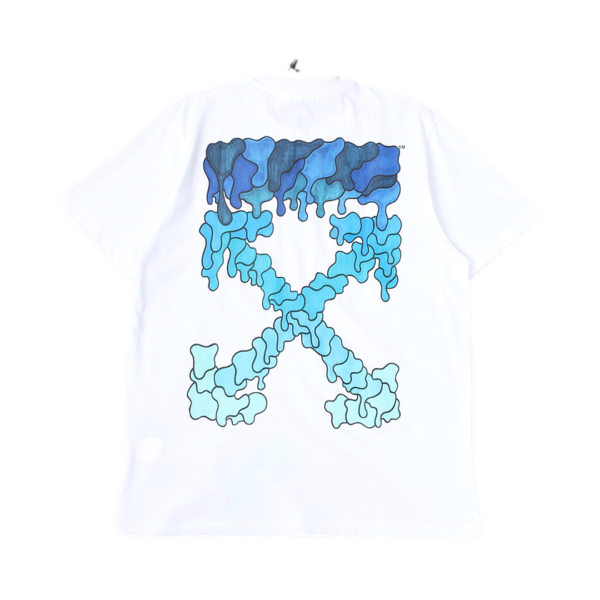 T-SHIRT OFF – NERO/BIANCO 1 - imagine 3