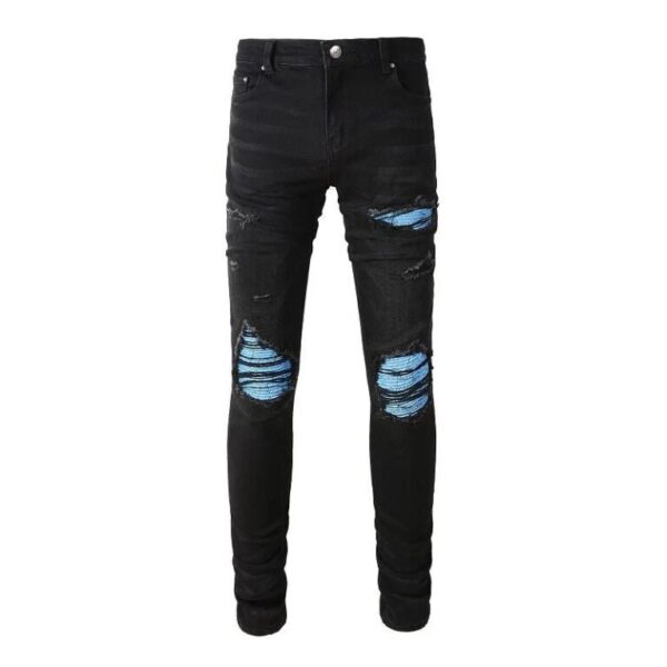 JEANS AMIRI – BLACK BLUE - imagine 2