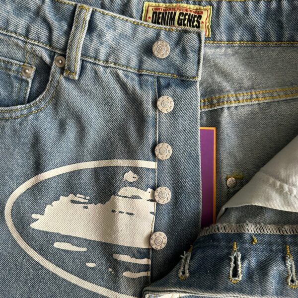 CORTEIZ ISLAND BAGGY JEANS - imagine 4