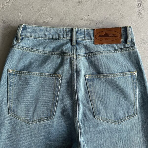 CORTEIZ ISLAND BAGGY JEANS - imagine 6