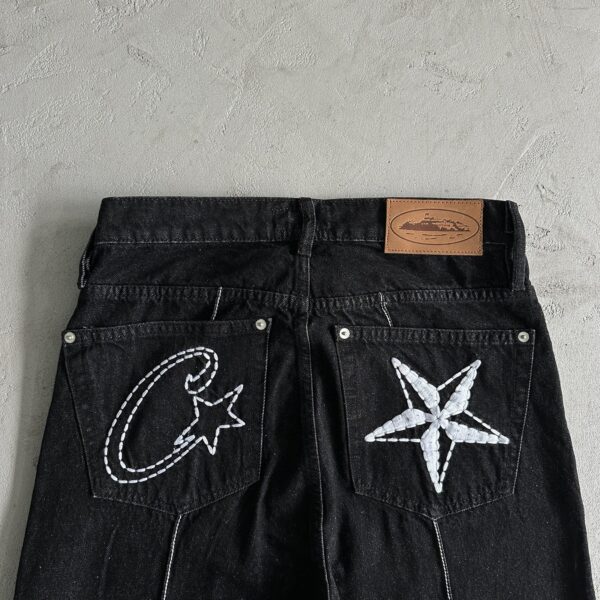 CORTEIZ DENIM JEANS - imagine 3