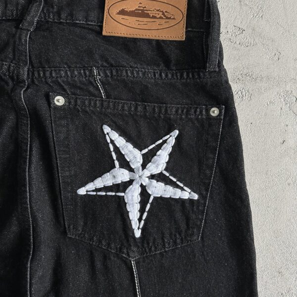 CORTEIZ DENIM JEANS - imagine 4