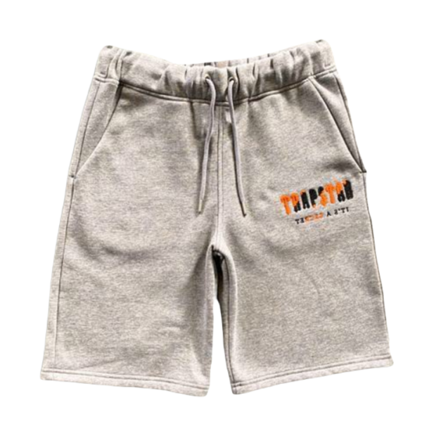 CHENILLE DECODED SHORT SET-ORANGE - imagine 5