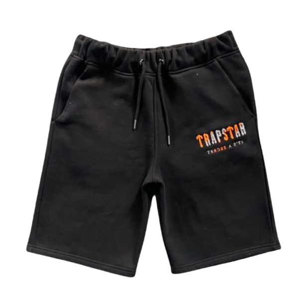 CHENILLE DECODED SHORT SET-ORANGE - imagine 3
