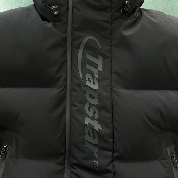 DECODED HOODED PUFFER 2.0 JACKET – BLACK - imagine 4