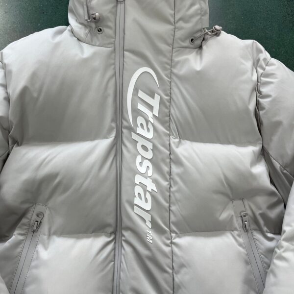 DECODED HOODED PUFFER 2.0 JACKET –WHITE - imagine 4