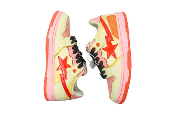 BAPESTA COMBO PINK-RED - imagine 2