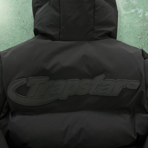 DECODED HOODED PUFFER 2.0 JACKET – BLACK - imagine 3