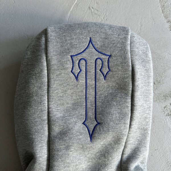 CHENILLE DECDODED 2.0 TRACKSUIT-GREY/BLUE - imagine 4