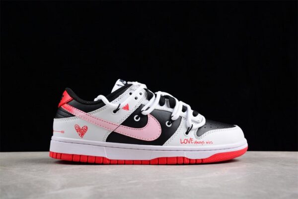 DUNK LOW WHITE/PINK - imagine 4