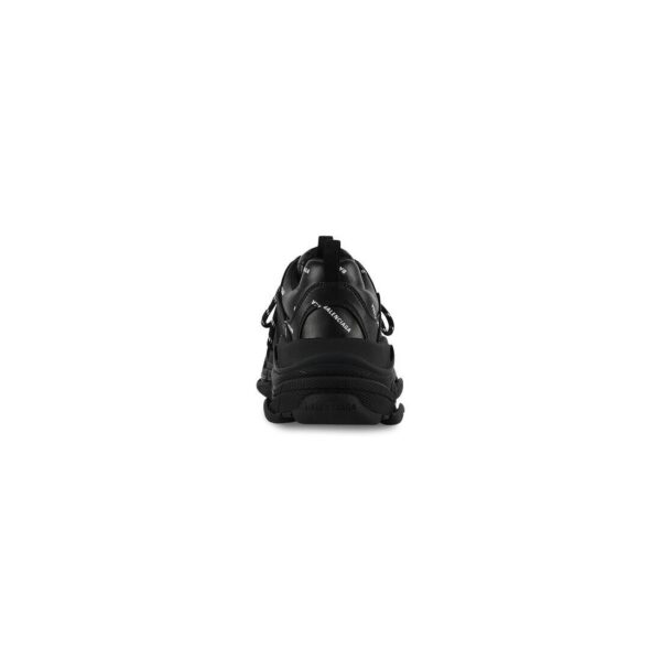 Sneakers Triple S Allover Logo in Nero - imagine 5
