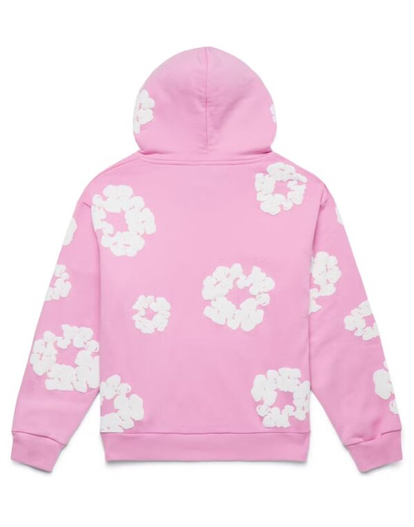 DENIM TEARS – Hoodie Pink - imagine 2