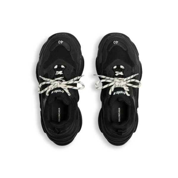 Sneakers Triple S in Nero - imagine 4