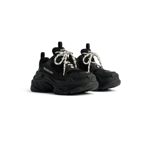 Sneakers Triple S in Nero - imagine 2