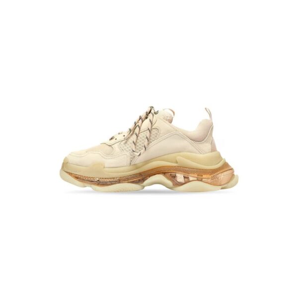 Sneakers Triple S Clear Sole in Beige - imagine 3
