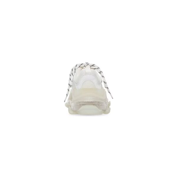 Sneakers Triple S Clear Sole in Bianco - imagine 2