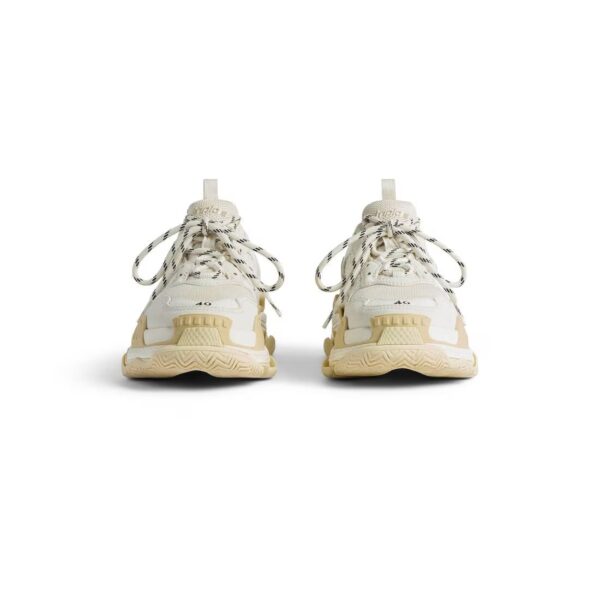 Sneakers Triple S in Bianco - imagine 4