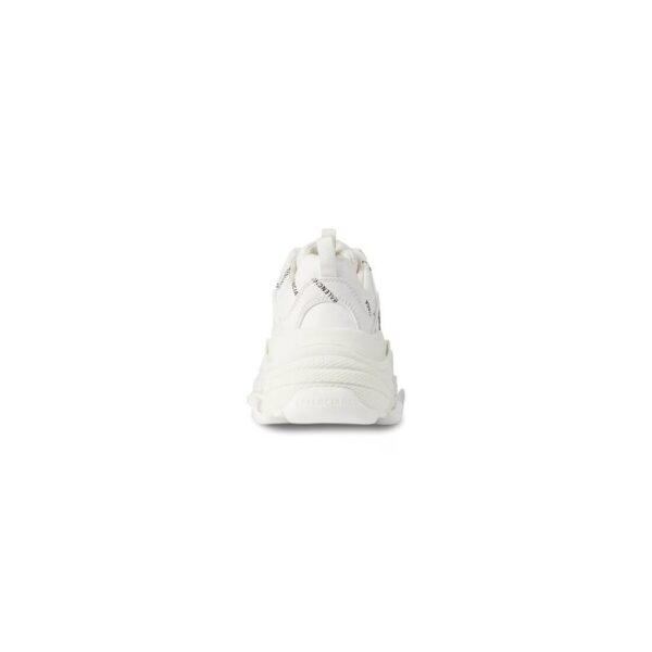 Sneakers Triple S Allover Logo in Bianco - imagine 2