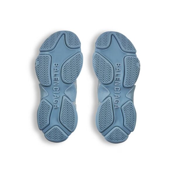 Sneaker Triple S Denim in Blu - imagine 4