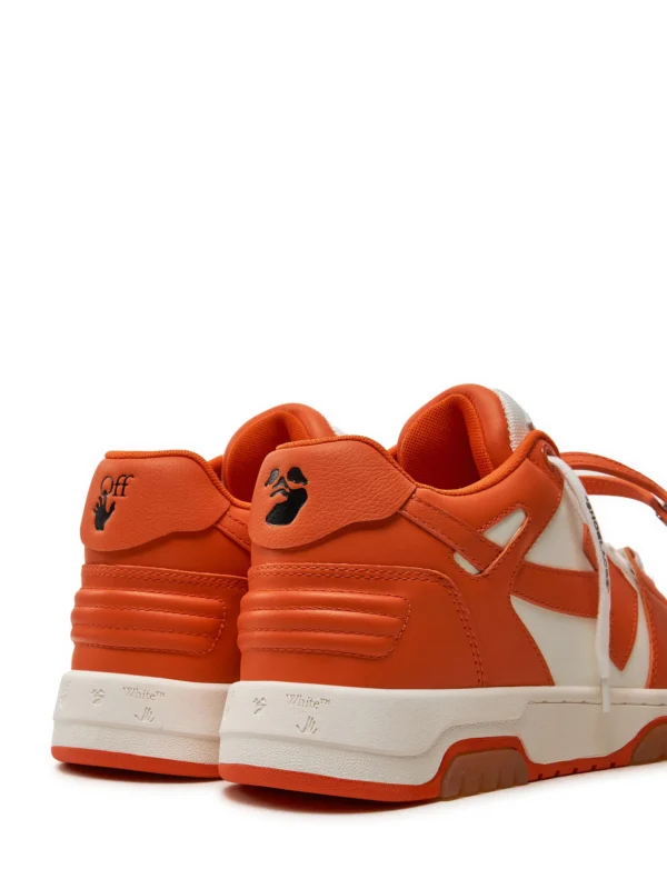 OFF-WHITE OUT OF OFFICE “OOO” CALF LEATHER ORANGE - imagine 3